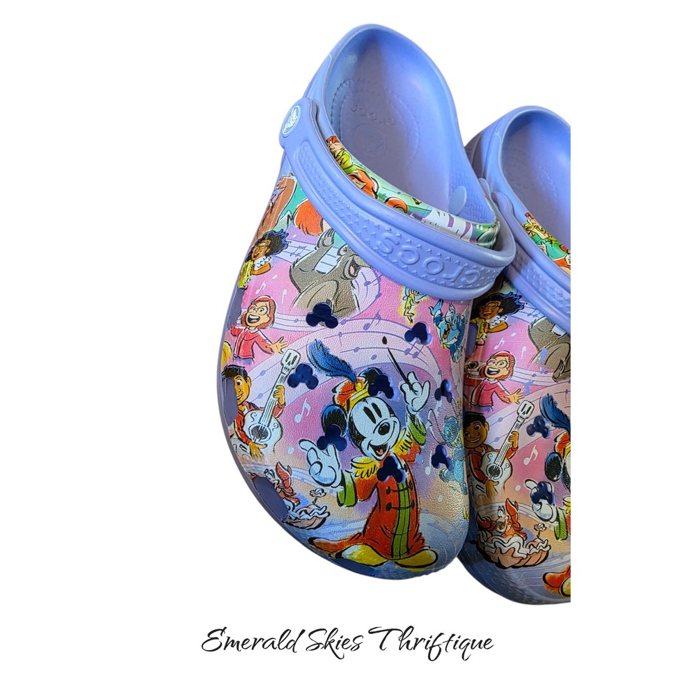 Crocs Disney 100th Anniversary Mickey & Friends Women's 8 Mens 6 free ship - Picture 2 of 4
